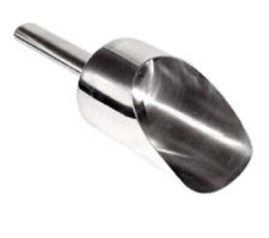 Stainless Steel Scoop, 5.30 Diameter x 10.20 Depth (cm)