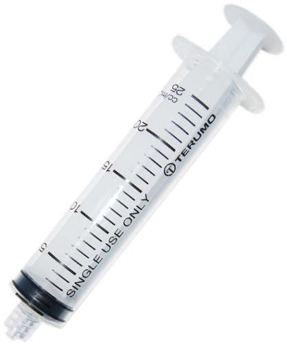 Terumo Disposable Syringes-60mL, Graduated, Concentric Luer Lock Syringes -Sterile, pkt/20