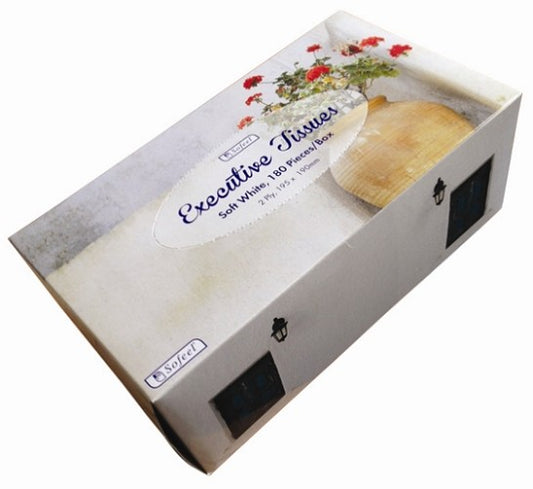 Facial Tissue, Sofeel, 2ply, 180 sheets/box-36/ctn