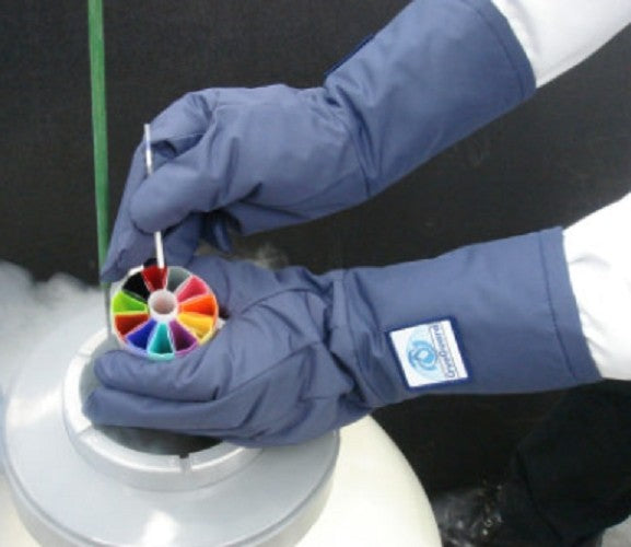 CryoGuard Cryogenic Gloves-Waterproof Series-Mid Arm style-Medium Size-per/pair