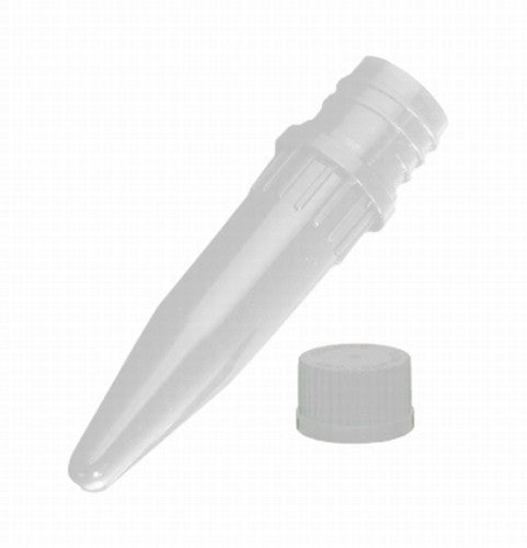 Axygen 1.5ml screw top sterile tubes, conical with attached caps and O rings-pkt/500