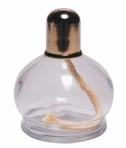 Spirit Lamp, 125ML with aluminium metal cover and wick, each.