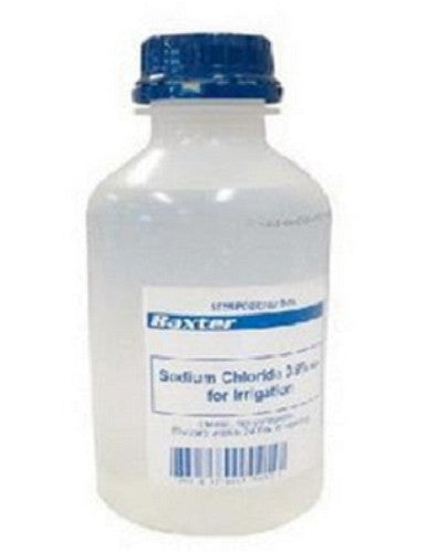 Baxter Sodium Chloride 0.9% Irrigation Pour, Bottle 500ml, each