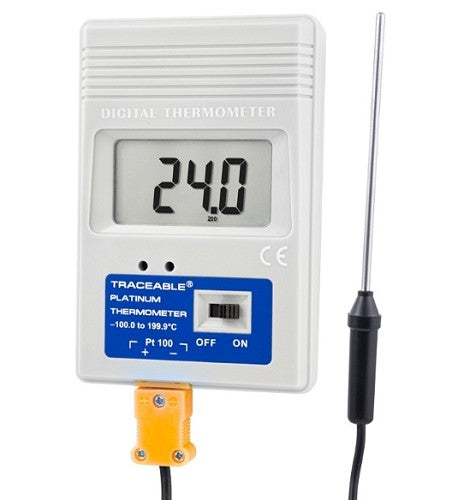 Control Company Traceable® –100.0° Platinum Freezer Thermometer