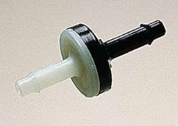 Nylon Miniature Check Valve, 3/16" hose barb, fluorosilicone diaphragm (for NE-9000 tubing) , each