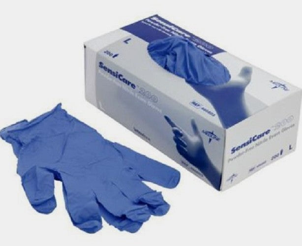 Medline Nitrile Chemotheraphy resistant gloves, X/S, 250 gloves/pkt/10 boxes/ctn