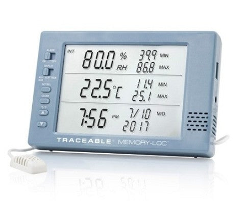 Control Company Memory-Loc Datalogging Traceable Hygrometer