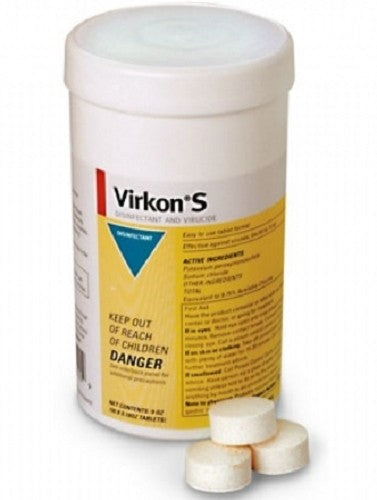 Virkon S Broad Spectrum Virucidal Disinfectant 50 gram Sachet -each