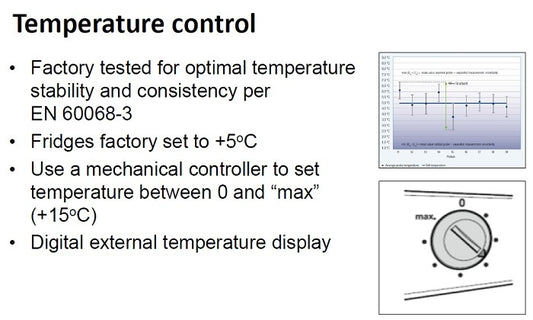 Spark-free Laboratory Refrigerators with Mechanical (dial) Controller