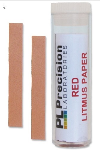 Red Litmus paper (Turns blue in alkali solutions)-pkt100