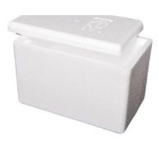Foamex Foam Cooler Box with Lid, 13L, each