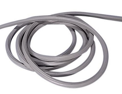 Technos Bunsen Burner grey silicon tubing, 8mm ID, 2mm wall thickness, per/meter