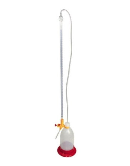 LABCO Dr. Schilling automatic glass burette with stopcock, 50mL