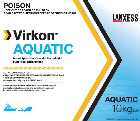 Virkon Aquatic Broad Spectrum Virucidal Disinfectant, 10kg