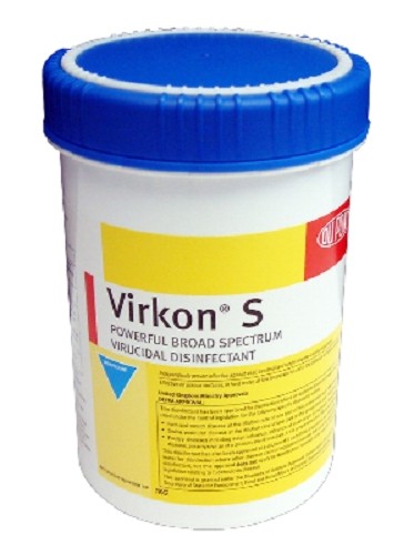 Virkon S Broad Spectrum Virucidal Disinfectant 50 gram Sachet -each