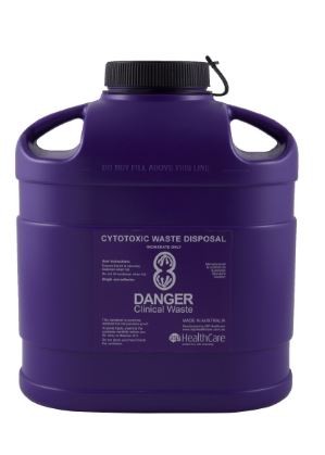 FITTANK™ Cytotoxic Container 5 Litre Screw Top With Insert