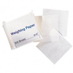 Glassine Weighing Paper, Nitrogen Free, Small, 7.5cm x 7.5cm-500/pkt
