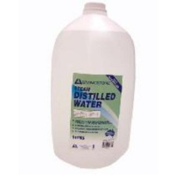 Distilled Water, UV sterile, 5L bottle
