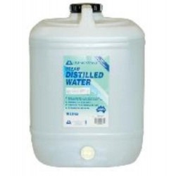 Distilled Water, UV sterile, 10L bottle