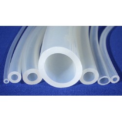 Schott Vacuum Tubing, Silicone, 6mmID x 10 mmOD, 2mm wall thickness, per/meter