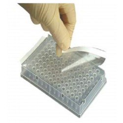Axygen® UC-500 Ultra Clear Real-Time PCR Polyolefin Miroplate 70 μm Sealing Film Sheets, pkt/100