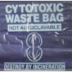 Sterihealth-Cytotoxic waste bags, 240L, purple, 30 µm-100/ctn
