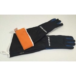 CRYOKIT400-550-Cryogenic & Heat protection gloves, Medium, -200 ° C to 150 ° C, waterproof, mid arm style-per/pair