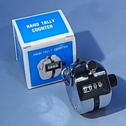 Tally Counter, Hand Held, 4 digits, each