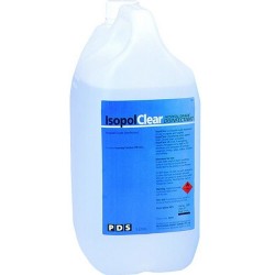 Isopol Clear 70% Isopropyl Alcohol, 5 Litres, Class3, Pk2, Un 1219, each