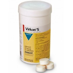 Virkon S Broad Spectrum Virucidal Disinfectant, 50 tablets x 5 gram pack
