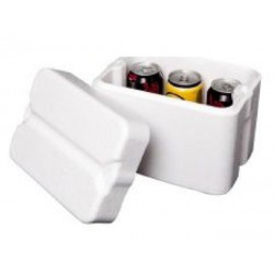 Foamex Foam Cooler Box with Lid, 5L, ctn/6