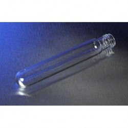 Corning-Pyrex- disposable, culture tube, round bottom, screw cap style,  7.5ml vol, 13 x 100mm, thread 13-415-pkt/1000