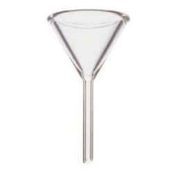 Filter funnel, soda lime glass, 150mm  diameter