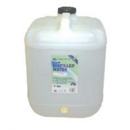 Distilled Water, UV sterile, 20L bottle