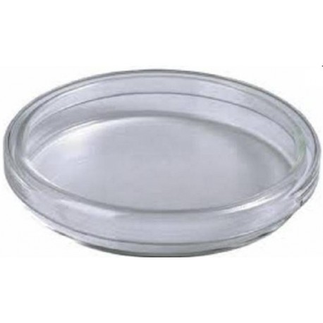 Petri Dish, Glass with Lid, 60mm d x 15mm h-each