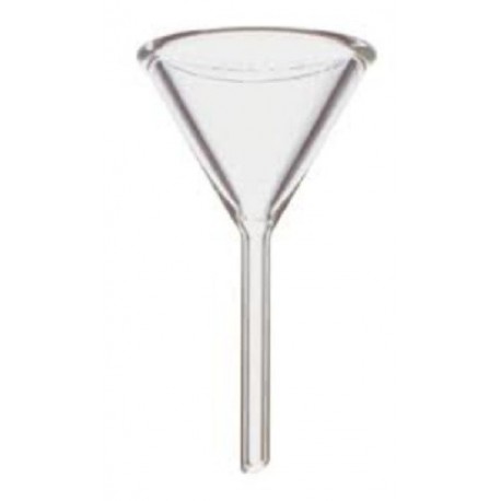 Filter funnel, soda lime glass, 120mm  diameter
