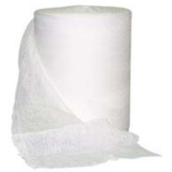Gauze dressing, non sterile, 90cm x 90cm in a roll, 4 ply