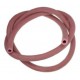 Bunsen burner red rubber tubing, 8mm OD, 3mm wall thickness-per/meter