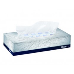 Face tissue, Kleenex, 2 Ply white, extra large-100/pkt/48/ctn