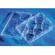 Corning 6 well Tissue culture Treated plates, with lid flat bottom, sterile, individually wrapped-pkt/50