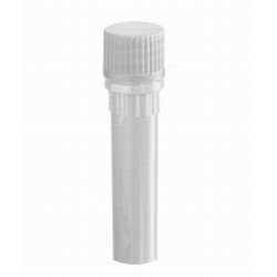Axygen 0.5ml screw cap self standing sterile tubes and Clear caps with  InchO Inch rings-pkt/500
