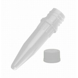 Axygen 1.5ml screw top sterile tubes, conical with attached caps and O rings-pkt/500