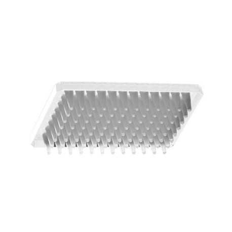Axygen 96 well PCR plate Half skirt to suit ABI instruments-pkt/50-