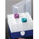 Labcon 16-PlacePolypropylene Freezer Storage Box for 50mL Centrifuge Tubes