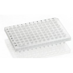 Chromoplas 96 well 0.2mL semi-skirted white Real Time PCR plates-pkt/25