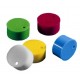 Corning® Cap inserts for cryogenic  vials, assorted colours, 100 each of white, blue, red, green and yellow-pkt/500