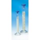Technos Measuring-Mixing cylinder with plastic stopper, 250ml  350x40mm od  5ml GRADS, each