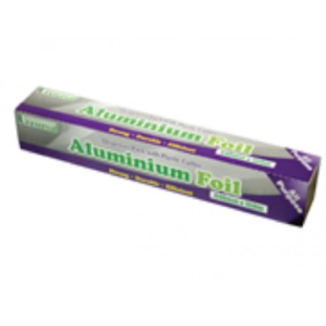 Aluminum Foil Roll, 10 MIicron, 150meter X 44cm, each