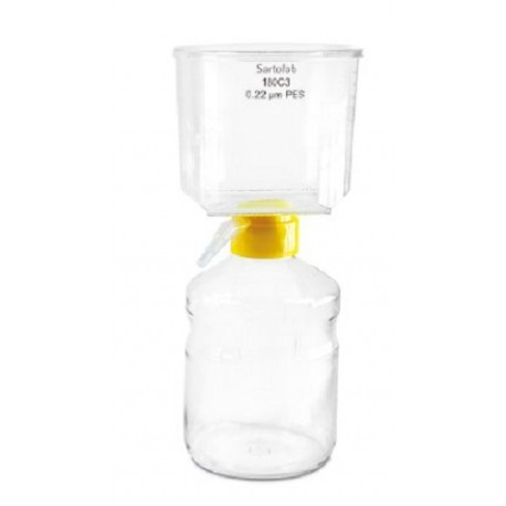 Sartolab® RF 1,000mL, Filtration System Including Collection Bottle, 0.22PES, 62cm2-pkt/12