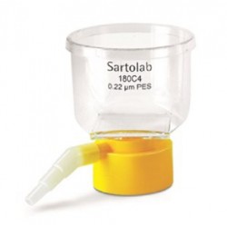 Sartolab® RF 150mL, Filtration System without  Collection Bottle, 0.22PES, 18cm2-pkt/12